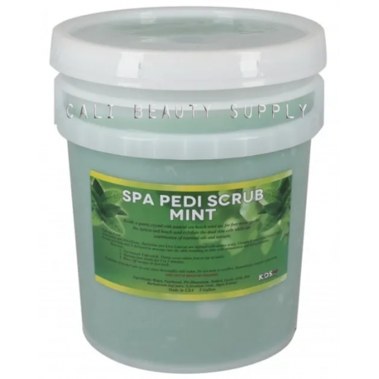 KDS Pedi Scrub Peelingsand Mint 18,9L