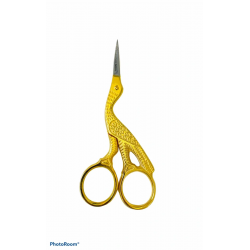 Nail Scissors Velfa Crane Gold