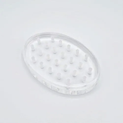Nagelbohrer Halter Oval aus Acryl, 24 Löcher